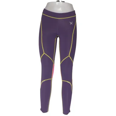 Sportleggings (Lila, Roze, Meerkleurig) van Kari Traa Elastaan, Polyamide, Polyester