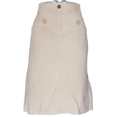 Jupe (Beige) de Naf Naf Coton, Élasthane