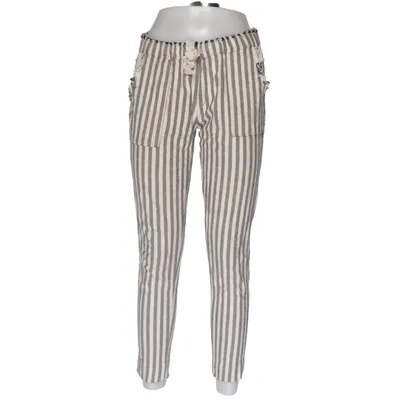 Pantalon (Noir, Beige) de Wendy Trendy Acrylique, Coton, Élasthane