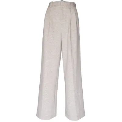 Pantalon patte d'éléphant (Beige) de Tom Tailor Denim Polyester