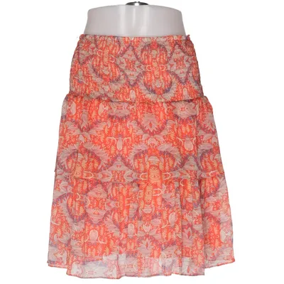 Jupe (Orange, Multicolore) de Costamani Polyester, Viscose