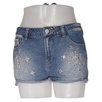 Jeansshorts (Blå) från Tally Weijl Bomull, Metallfiber, Polyester