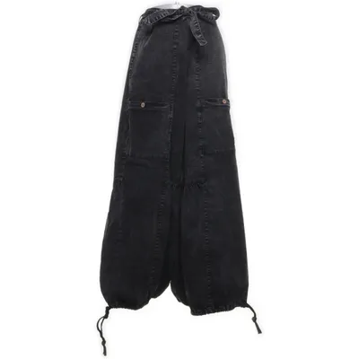 Cargobyxor (Grå) från Shein Bomull, Elastan, Polyester