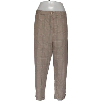 Stoffhose (Beige, Braun) von Boohoo Petite Polyester, Viskose