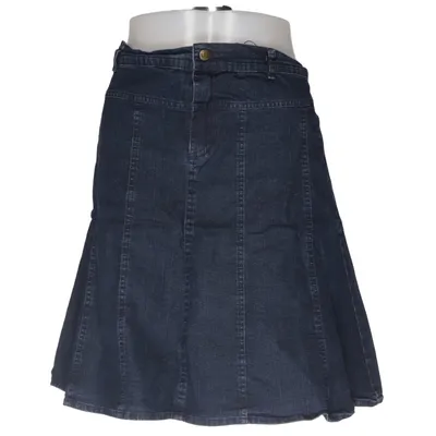Jeanskjol (Blå) från Lingon & Blåbär Bomull, Elastan, Polyester