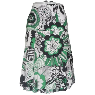 Skirt (Green, Black, White) from Taifun Collection
