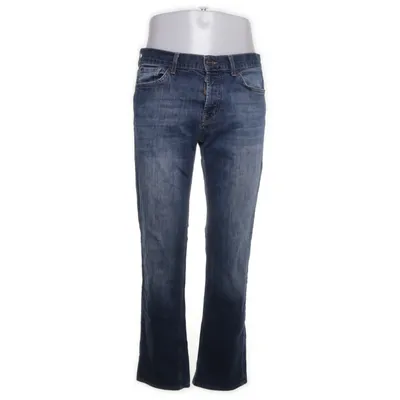 Spijkerbroek (Blauw) van 7 for All Mankind Katoen, Elastaan