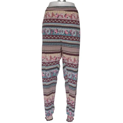Pantalon (Multicolore, Rose) de Sweet Lemon Élasthane, Polyester