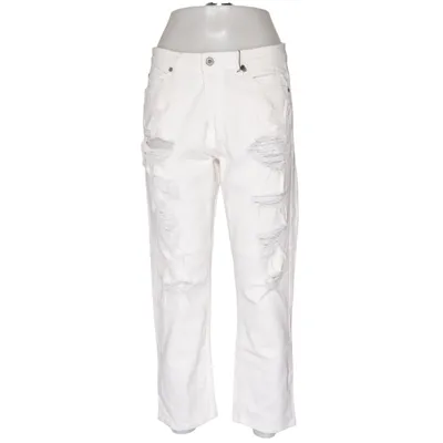 Jeans (Vit) från Please Bomull, Elastan