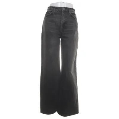 Jeans (Svart) från Reformation Jeans Ekologisk bomull, Lyocell, Återvunnen bomull