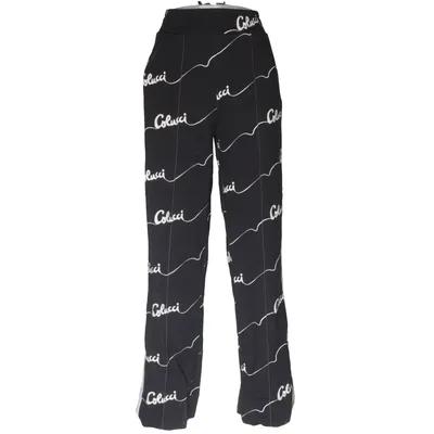 Pantalon de survêtement (Noir, Blanc) de Carlo Colucci Coton