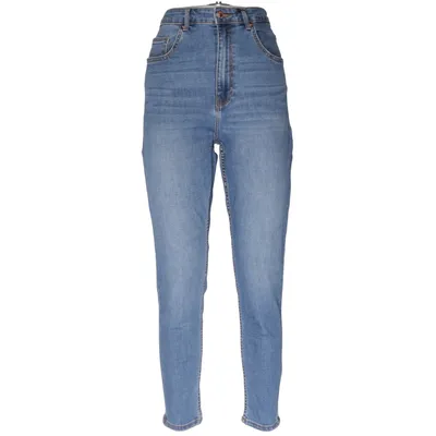 Jeans (Blue) from Bershka Denim Collection Cotton, Elastane, Polyester