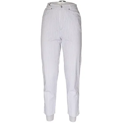 Jeans (Blue, White) from Romano Cotton, Elastane
