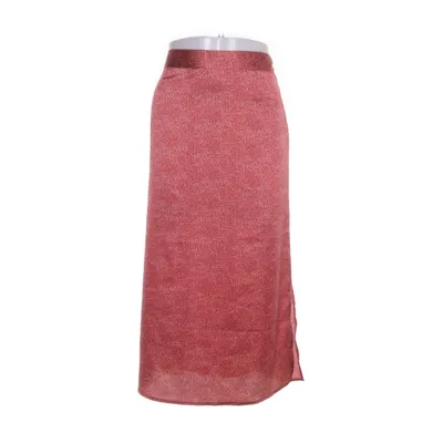 Skirt (Red, Beige) from Sora Polyester