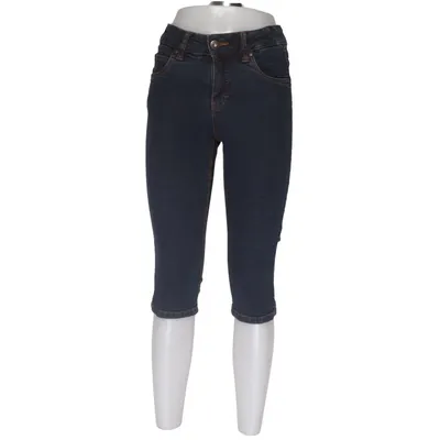 Driekwart broek (Blauw) van Arizona Katoen, Elastaan