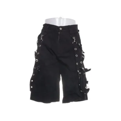 Jeansshorts (Svart) från Poizen Industries Bomull, Elastan
