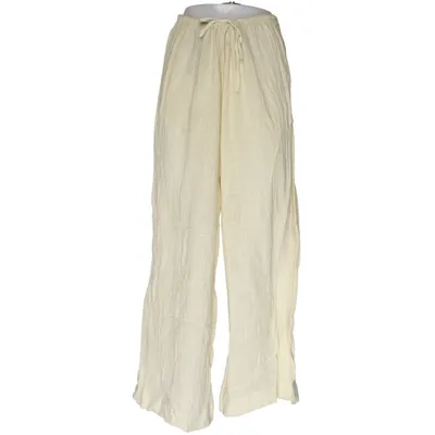 Pantalon patte d'éléphant (Jaune) de Nelly Coton
