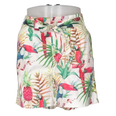 Shorts (White, Multicolored) from Smashed Lemon Polyester