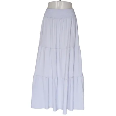 Maxi nederdel (Blå) fra Lager 157 Elastan, Polyester