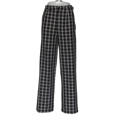 Bukser (Sort, Hvid) fra Ribecka x Madlady Elastan, Polyester
