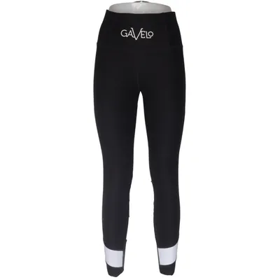 Træningsleggings (Sort, Hvid) fra Gavelo Elastan, Polyester