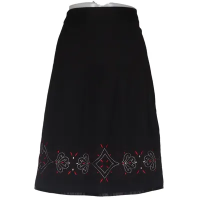 Rok (Zwart, Meerkleurig) van Ann Taylor Loft Acetaat, Polyester, Viscose