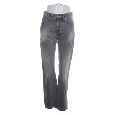Spijkerbroek (Grijs) van Nudie Jeans Katoen