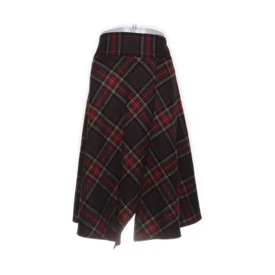 Kjol (Brun, Röd, Flerfärgad) från Hobbs Acetat, Ull