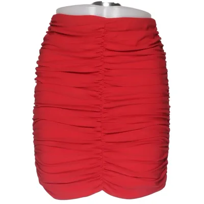 Jupe (Rouge) de By Me Élasthane, Polyester, Viscose