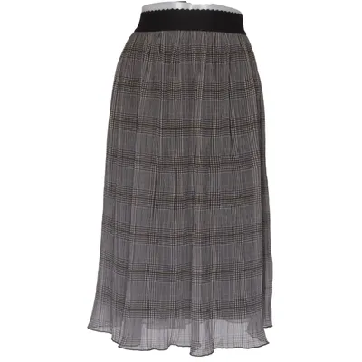 Skirt (Black, White) from Zara Basic Collection