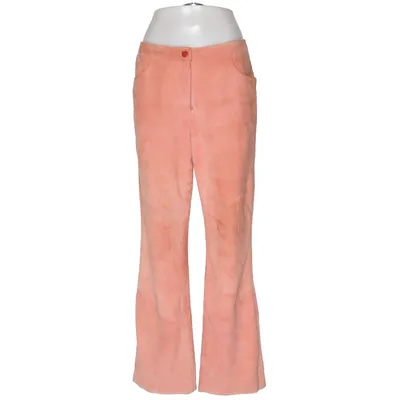 Läderbyxor (vintage, lachsfarben) från Prestige Acetat, Skinn