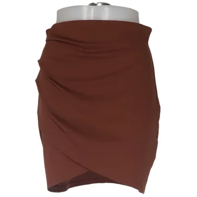 Rok (Bruin) van Top Secret Elastaan, Polyester, Viscose