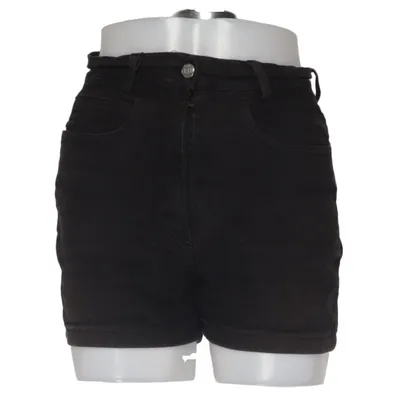 Denim shorts (Zwart) van Penfield Katoen, Elastaan