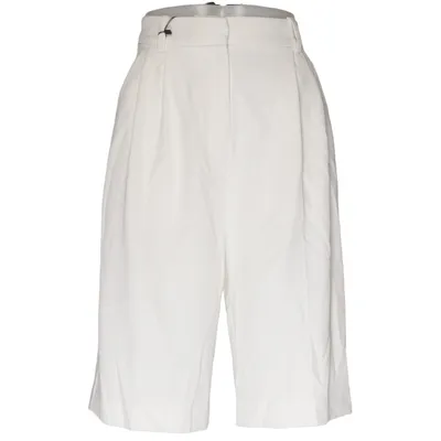 Short (Blanc) de H&M Élasthane, Polyester