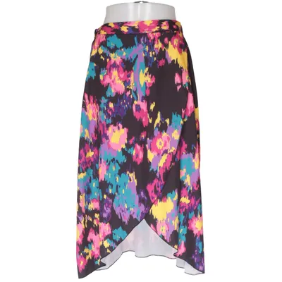 Kjol (Svart, Flerfärgad) från Salanta Polyester