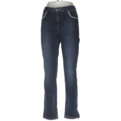 Spijkerbroek (Blauw) van ESPRIT Denim Katoen, Elastaan