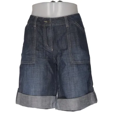 Denim shorts (Blauw) van Qiero Katoen