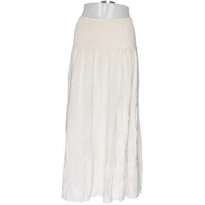 Maxi skirt (Beige) from Marta Linen, Viscose