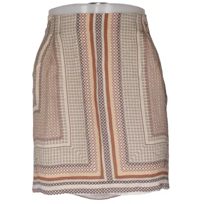 Skirt (Beige, Brown, Multicolored) from Massimo Dutti