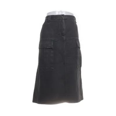 Jupe en jean (Noir) de Prêt à Porter Coton, Polyester