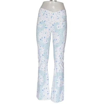 Sportleggings (Wit, Blauw) van KeepItUp Elastaan, Polyamide