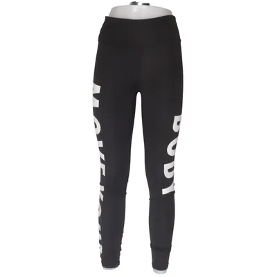 Sportleggings (Zwart, Wit) van Ergeenomixx Elastaan, Polyester