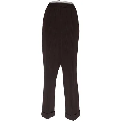 Pantalon de costume (Marron) de Larry Levine Élasthane, Polyester