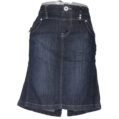 Denim skirt (Blue) from Green House Cotton, Elastane