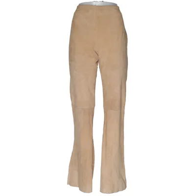 Pantalon en cuir (Beige) de Utzon Daim