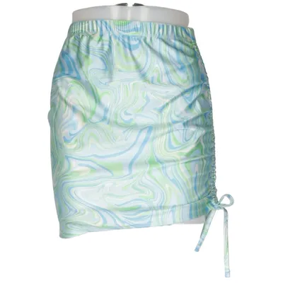 Jupe de plage (Bleu, Vert, Blanc) de Missy Empire Élasthane, Polyester
