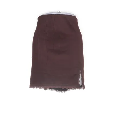 Kjol (Brun) från Divided by H&M Polyester, Elastan