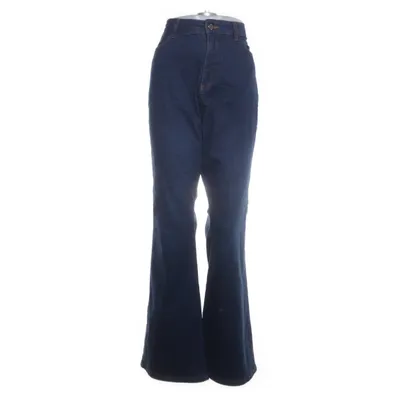 Jeans (Blå) från Zizzi Bomull, Elastan