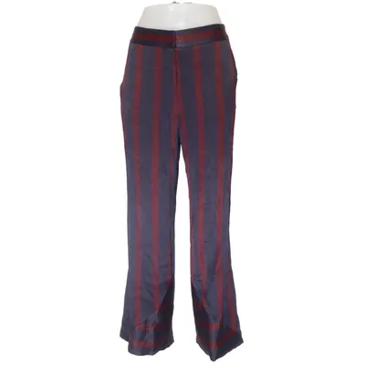 Palazzo broek (Blauw, Rood) van By Malene Birger Polyester, Viscose