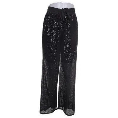 Bukser (Sort) fra Grace Polyester